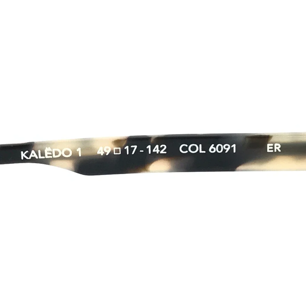 Face A Face Eyeglasses Frames KALEDO 1 COL 6091 ER Black on Soft Pink 49-17-142